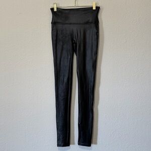 SPANX Faux Leather Leggings - XS